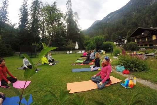 Yoga am Teich, Schütterbad