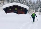 Ausblicke Skitour Saluburg Land