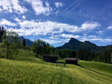 Landschaft Unken