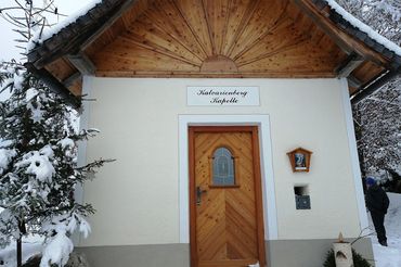 Kalvarienberg Kapelle im Winter