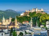 Blick auf die Festung Hohensalzburg und die Salzburger Altstadt, ©Tourismus Salzburg, Foto: Breitegger Günter  